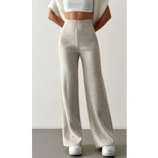 Etiler Collection Kadın Kaşkorse Bol Paça Pantolon