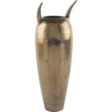 Mikasa Antik Pirinç Vazo 19x54cm