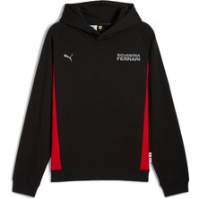 Puma Scuderıa Ferrarı Lıfestyle Erkek Kapüşonlu Sweatshırt