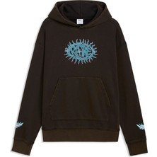 Puma Melo x Hıve Erkek Geniş Kesim Kapüşonlu Sweatshırt