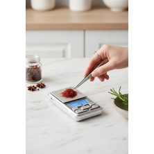 Eco Lounge Cep Tipi Hassas Terazi 500 gr 0.01 gr Dijital Kuyumcu Eczane LCD Ölçüm Cihazı Hassas
