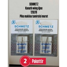 Schmetz Wing 120/19  Kanatlı Iğne 2 paket 2 adettir