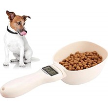 Premini Dijital Mama Ölçüm Kabı, Hassas Köpek ve Kedi Maması Tartısı