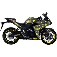 Motiker Yamaha Yzf - R25 Batman Modeli Sticker Etiket