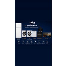 Beko Efsane Full Set Düğün, Çeyiz Paketi Bir Evin Tüm Ihtiyacı Buzdolabı+Çamaşır M.+Kurutma Mak. +Bulaşık Mak.+ Akıllı Televizyon + Ankastre Set