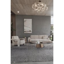 ModaLife Hermos Sabit Koltuk Takımı – 3+1 Salon Koltuk Takımı 1 Üçlü 1 Berjer
