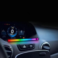Rgb Sese Duyarlı Taşınabilir Ekolayzer LED Çubuk
