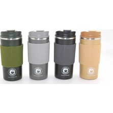 Mbb E-Ticaret 500ML Paslanmaz Çelik Termos Mug - Sızdırmaz Kapaklı Çift Katmanlı Termos ALK3133