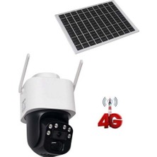 Mbb E-Ticaret 4mp Sim Kartlı Solar Kablosuz Güvenlik Kamerası Bs-Q9