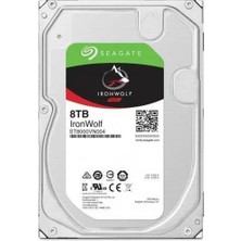 Mbb E-Ticaret 8 Tb Seagate 3.5 Ironwolf Sata3 7200RPM 256MB ST8000VN004 (3 Yıl Resmı Dıst Garantılı)