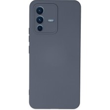 Mbb E-Ticaret V23 5g Kılıf Nano Içi Kadife Silikon - Gri