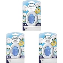 Febreze Hava Ferahlatıcı Banyo Oda Kokusu Temiz Çarşaf Ferahlığı 3lü Paket