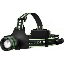Mbb E-Ticaret Bedotech Bd-9 60W Tg + Smd LED Alüminyum Alaşımlı Zoomlu Type-C Şarjlı Sensörlü Kafa Feneri