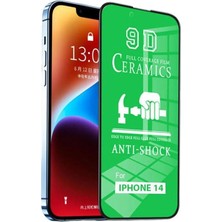 Mbb E-Ticaret Iphone 14 Uyumlu 9d Tam Kaplayan Parmak Izi Bırakmayan Ekran Koruyucu Film