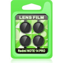 Mbb E-Ticaret Redmi Note 14 Pro 5g Raze Metal Kamera Lens - Siyah
