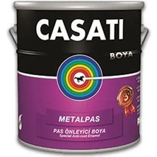 Mbb E-Ticaret Metalpas Pas Önleyici Boya Koyu Kahve 0,75 Litre