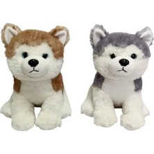 Mbb E-Ticaret PB31552-23 Peluş Oturan Köpek 23 cm (Adet Fiyatı)