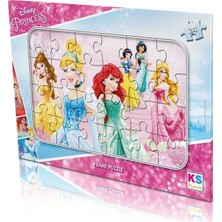 Mbb E-Ticaret Ks Games 24 Parça  Princess Frame Puzzle