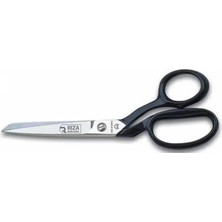 Mbb E-Ticaret A4115-9 Tekstil / Yatık Regula Makası No: 9 Inç / 22,86 cm - Nikel Kaplama, Siyah Saplı