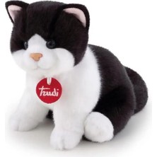 Mbb E-Ticaret Peluş Siyah Beyaz Kedi 20 cm