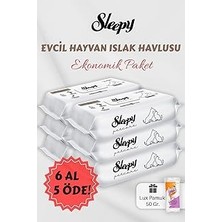 Sleepy 6 Al 5 Öde Evcil Hayvan Mendili