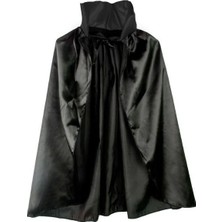 Mbb E-Ticaret Siyah Renk Yakalı Halloween Pelerini 90 cm