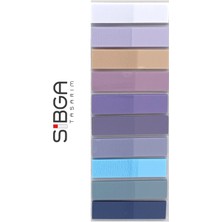 Color Note 10 Renk 200 Yaprak Renkli Postit Sticker Yapışkanlı Not Kağıdı Post It