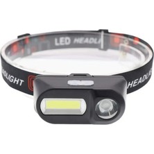 Mbb E-Ticaret Br T200 T6 + Cob LED Şarjlı Kafa Feneri