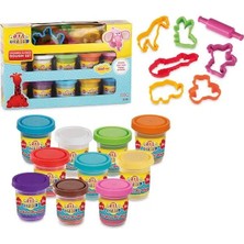 Mbb E-Ticaret 03290 16 Parça Hamur Seti-Rengarenk / 560 gr