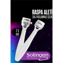 Mbb E-Ticaret Raspa Aleti - Jiletli Ayak Topuk Törpüsü 2 Adet Solingen Profesyonel