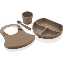 Mbb E-Ticaret Silikon Beslenme Seti 728 Latte
