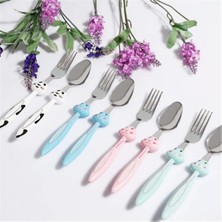 Mbb E-Ticaret Bebek Çatal Kaşık Seti - 18 cm