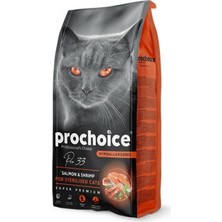 Mbb E-Ticaret Pro 33 Adult Sterilised Salmonlu ve Karidesli Kısırlaştırılmış Kedi Maması 15 kg