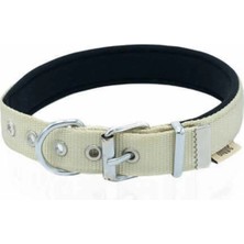 Mbb E-Ticaret Softlu Köpek Boyun Tasması 3 cm 42 Cm-50 cm Haki
