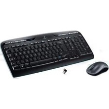 Mbb E-Ticaret Logıtech MK330 Q Tr mm Kablosuz Klavye Mouse Set Siyah 920-003988