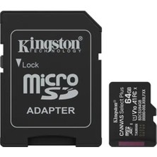 Mbb E-Ticaret 64 GB Kıngston Canvas Select Plus Mıcro Sd Card CL10 SDCS3/64GB