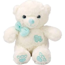 Mbb E-Ticaret 3186 Papyonlu Peluş Ayı 30 cm -Nessiworldman