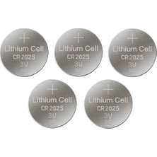 Mbb E-Ticaret Yuma CR2032 Süper Lityum 3V 5’li Kart Düğme Pil