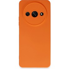 Mbb E-Ticaret Redmi A3 4g Kılıf Nano Içi Kadife Silikon - Turuncu