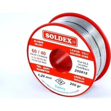 Mbb E-Ticaret 60-40 Lehim Teli 200 gr 1,6 mm - Sn:60 / Pb:40