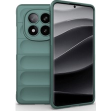 Mbb E-Ticaret Redmi Note 14 Pro 5g Kılıf Optimum Silikon - Koyu Yeşil