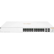 Mbb E-Ticaret Hpe Aruba Ion 1930 JL683B 24 Port GIGABIT+4X10GB Sfp+ Uplınk Yönetilebilir 195W Poe Rackmount Swıtch