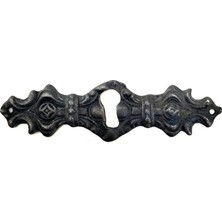Mbb E-Ticaret Antika Tarz Dekoratif Pirinç Anahtar Ağızlığı -  28X104MM, Oksit