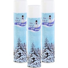 Mbb E-Ticaret 3 Adet Max Kar Köpüğü Spreyi, Eriyen Kar Taneleri, Parti Köpük Karı Yapar Kar Yağdıran Sprey 3X300 ml