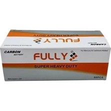 Mbb E-Ticaret Fully Aaa Süper Heavy Duty Ince Kumanda Pil 60 Adet