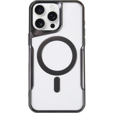 Mbb E-Ticaret iPhone 11 Pro Max Kılıf Boyi Magsafe Silikon Kapak - Siyah