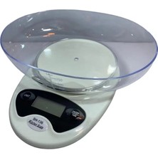 Mbb E-Ticaret Hazneli Mutfak Terazisi SH-136 - 5 kg Hassas Dijital Tartı
