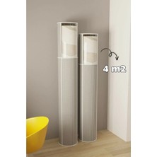 Mbb E-Ticaret Hava Geçiren Pvc Pencereli , Kapasiteli, Toz ve Nem Koruyucu Halı Kılıfı Hurcu – 4 M²
