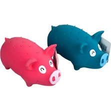 Mbb E-Ticaret Latex Domuz Köpek Oyuncağı Sesli 21CM x 10 cm 1 Adet