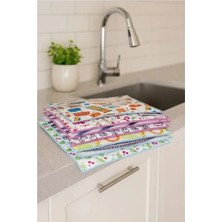 Mbb E-Ticaret 3 Adet Mikrofiber Kurutma Bulaşık Altlığı